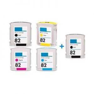HP 82XL za HP komplet 5 tinta (4 boje)