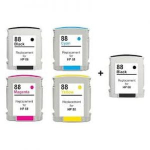 HP 88xl za HP komplet 5 tinta (4 boje)